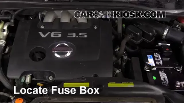 2007 Nissan Quest 3.5L V6 Fusible (moteur) Contrôle